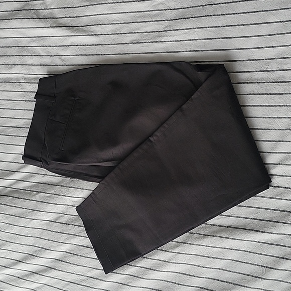 J.Crew women's khakis in black sz 2 - Picture 3 of 3